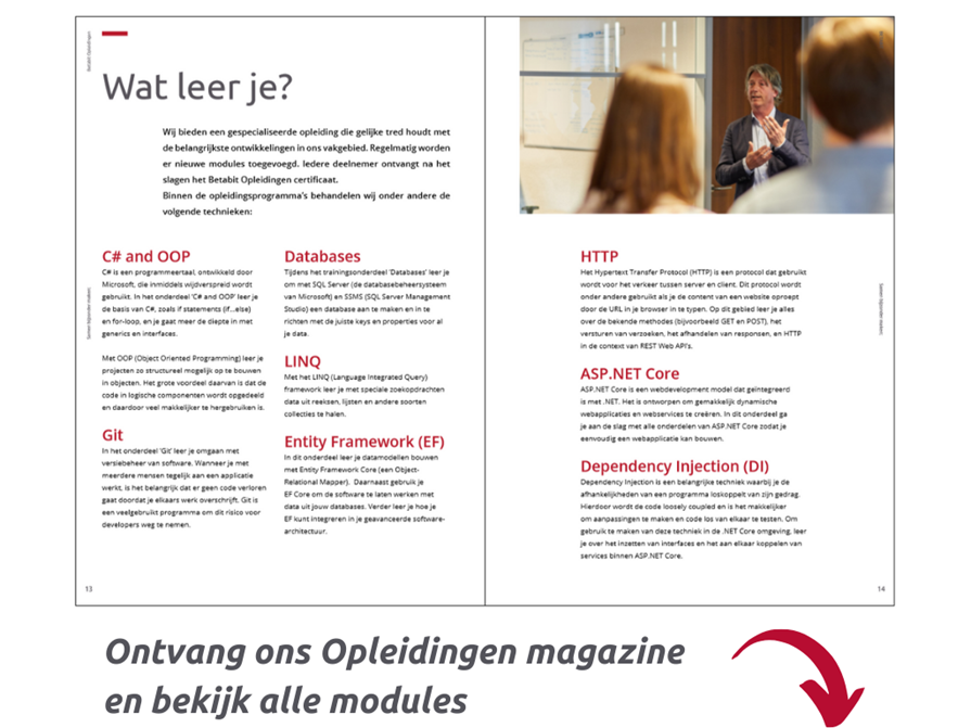 Betabit Opleidingen Wat Leer Je. (3)