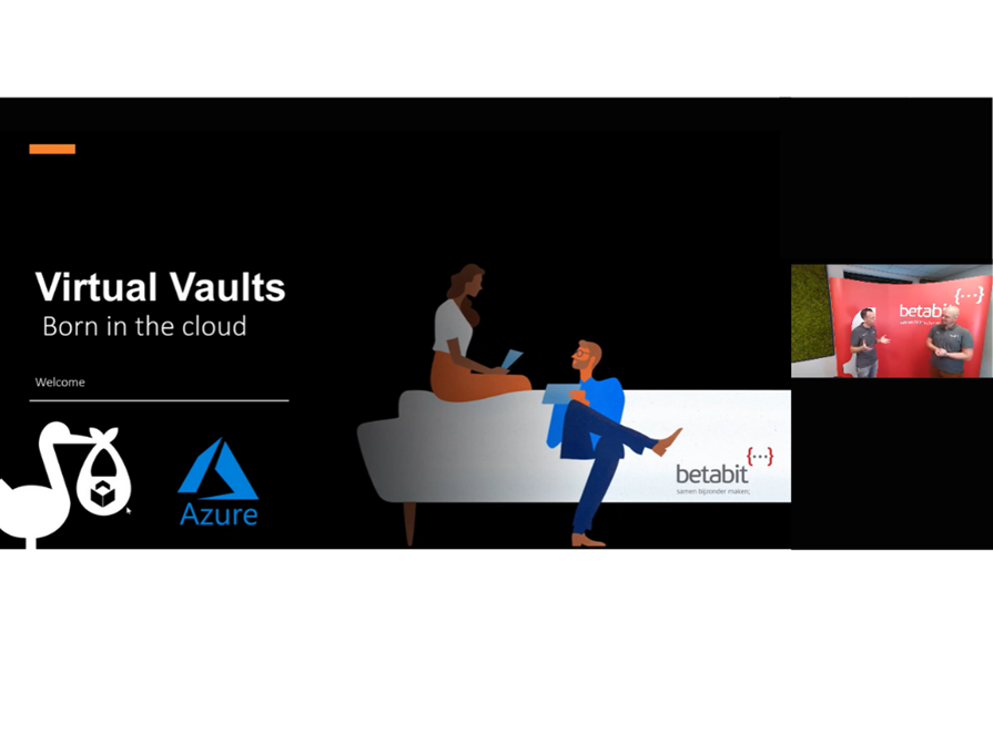 Betatalks Live; Virtual Vaults, Born In The Cloud (Webinar, July 1, 1.30 2.30)
