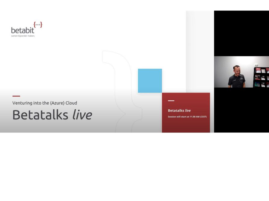 Venturing Into The (Azure) Cloud 7 Okt 20