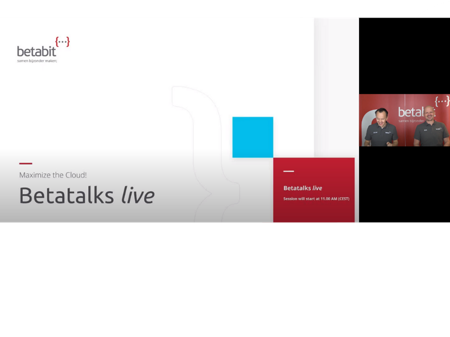 Betatalks Live 8 Maximize The Cloud