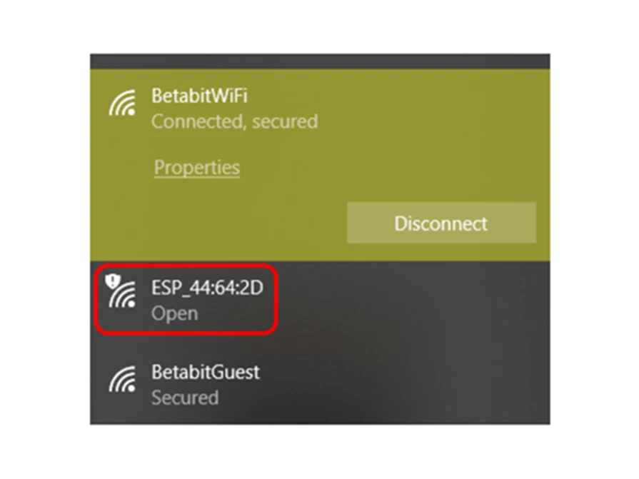 Een Druk Op De Knop Verbinden Met Wifi Hotspot Betabit