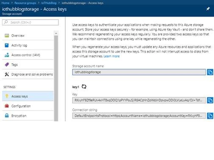 Profiting From The Azure Iot Hub Storage Connection Betabit