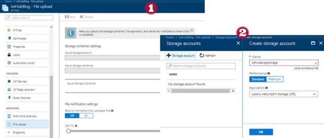 Profiting From The Azure Iot Hub Create Storage Betabit