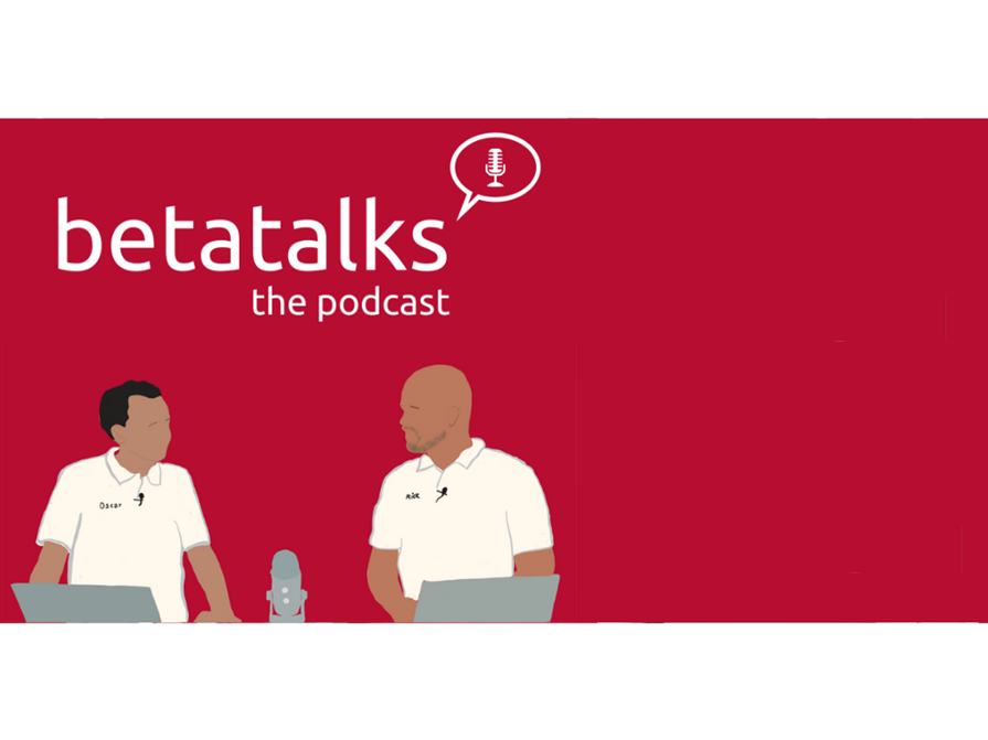 Betatalks The Podcast Visual Homepage